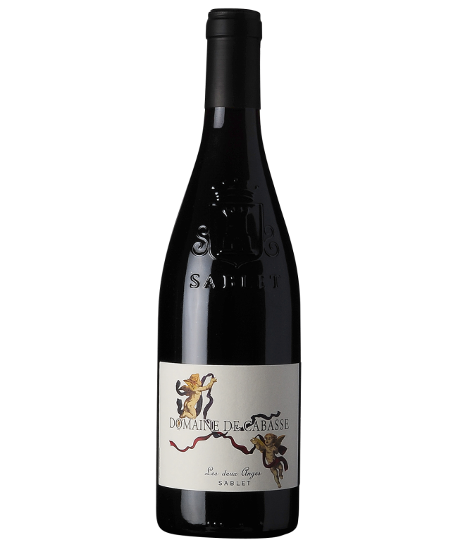 Sablet rouge Les deux Anges 2023, AC, Domaine de Cabasse
